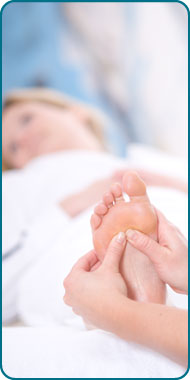 Fussreflexzonen-Massage