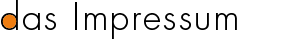 Impressum
